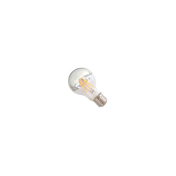 Ampoule E27 Led Filament 7w A60 Reflet Argent - Blanc Chaud 2300k - 3500k - Silamp