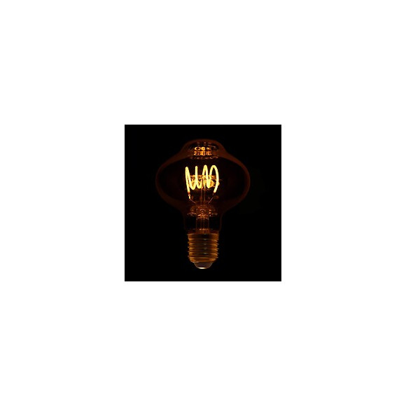 Ampoule E27 Led Filament Dimmable 4w G80 Lanterne - Blanc Chaud 2300k - 3500k - Silamp