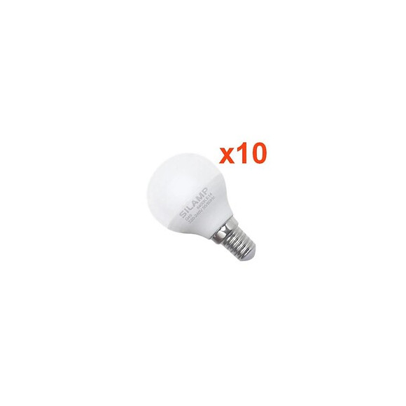 Ampoule E14 Led 8w 220v G45 300° (pack De 10) - Blanc Froid 6000k - 8000k - Silamp