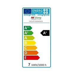 Ampoule Led Gu10 7w 220v Dimmable - Blanc Chaud 2300k - 3500k - Silamp