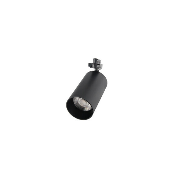 Spot Led Sur Rail 32w 38° Triphasé Noir - Blanc Chaud 2300k - 3500k - Silamp