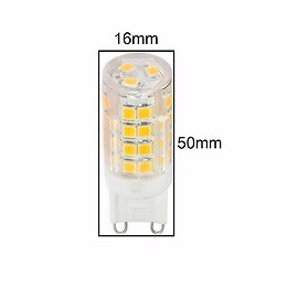 Ampoule Led G9 5w 220v Smd2835 51led 360° - Blanc Chaud 2300k - 3500k - Silamp