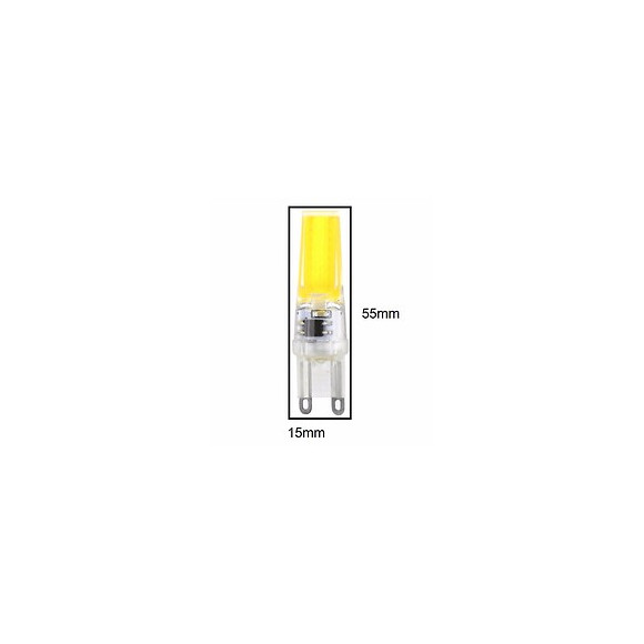 Ampoule Led G9 3w 220v Cob 360° - Blanc Neutre 4000k - 5500k - Silamp