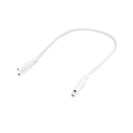 Câble De Connexion Pour Tube Néon Led T5 2 Têtes 100cm - Blanc - Silamp