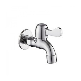 Robinet D'arrêt Encastré Eau Froide Chrome - Silamp