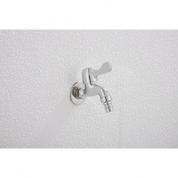 Robinet D'arrêt Encastré Inox - Silamp