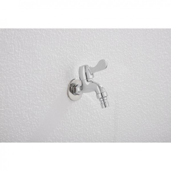 Robinet D'arrêt Encastré Inox - Silamp