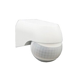 Détecteur De Mouvement Étanche 180° Ip54 Blanc - Silamp