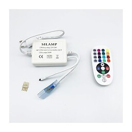Contrôleur Rgb & Alimentation Pour Ruban Led 220v Rgb - Silamp