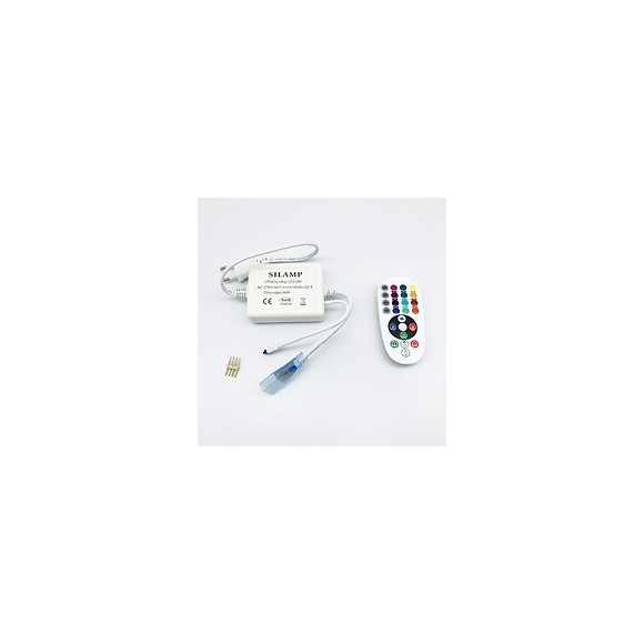 Contrôleur Rgb & Alimentation Pour Ruban Led 220v Rgb - Silamp
