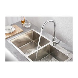 Robinet Mitigeur Cuisine Chrome Orientable - Silamp