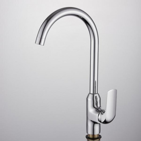 Robinet Mitigeur Cuisine Chrome Orientable - Silamp