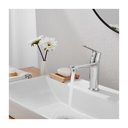 Robinet Mitigeur Salle De Bain Chrome Arrondi - Silamp