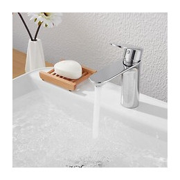 Robinet Mitigeur Lavabo Salle De Bain Inox Arrondi - Silamp