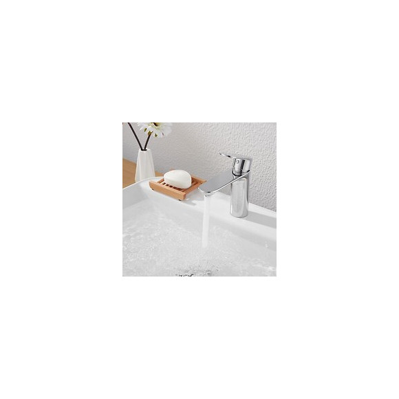 Robinet Mitigeur Lavabo Salle De Bain Inox Arrondi - Silamp