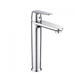 Robinet Mitigeur Lavabo Inox Haut Carré - Silamp
