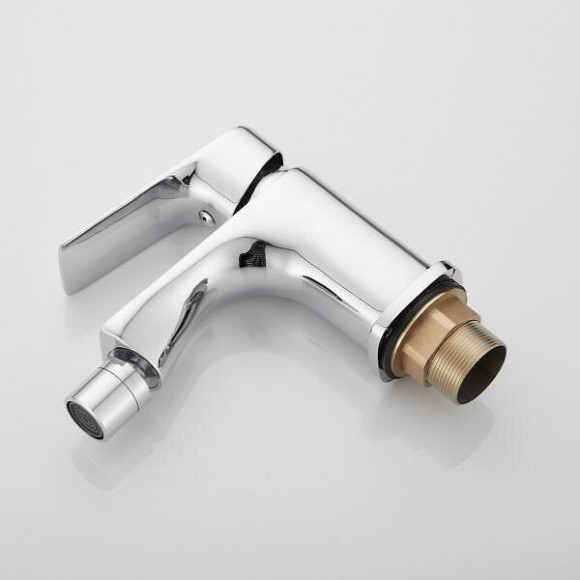 Robinet Mitigeur Lavabo Inox Carré Bec Orientable - Silamp