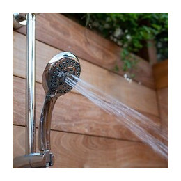 Pommeau De Douche 1 Fonction - Gris - Silamp