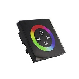 Variateur Led Rgb Tactile Noir 12v/24v - Silamp