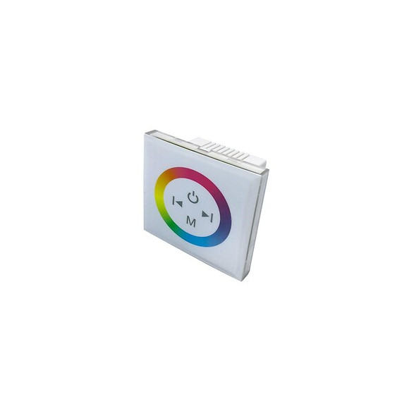 Variateur Led Rgb Tactile Blanc 12v/24v - Silamp