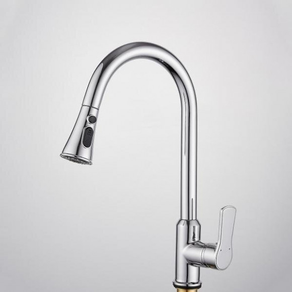 Robinet Mitigeur Cuisine Avec Douchette 3 Fonctions - Silamp