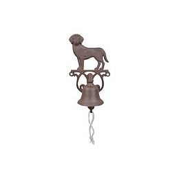 Cloche De Porte En Fonte Petit Chien