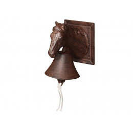 Cloche En Fonte Cheval