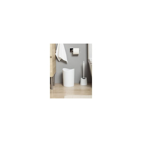 Seau De Salle De Bain Basculant Standard 6l Blanc Tatay
