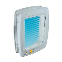 Ferplast Chatiere Plastique Swing - 31 X 9,6 X 38,4 Cm - Blanc - Pour Chien Taille Moyenne