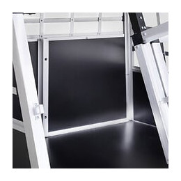 Cage De Transport Pour Chien Animaux Aluminium Xl Caisse Boîte Box De Transport Voiture Double Porte Forme Trapeze 89,5 X 68,5