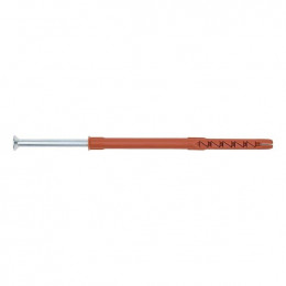 Cheville Plastique Pour Ossature Et Cadre Tete Fraisee W-ur 10, Vis Acier Zingué Qte 50 Pc