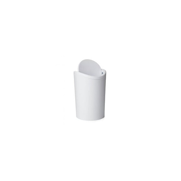 Seau De Salle De Bain Basculant Standard 6l Blanc Tatay