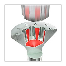 Assyplus Ft 4 Ch Vis De Construction En Acier Zingué Galvanisé, Filetage Total, Tête Cylindrique Qte 100 Pc