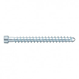 Assyplus Ft 4 Ch Vis De Construction En Acier Zingué Galvanisé, Filetage Total, Tête Cylindrique Qte 50 Pc