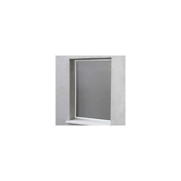 Moustiquaire Cadre Amovible Alu 100 Cm X 100 Cm Blanc