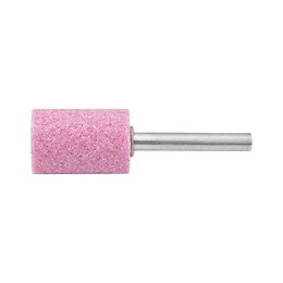 Meule Sur Tige, Corindon, Rose Forme A Grain 30 20x25 Gr 36