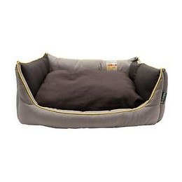 Tyrol Couchage Confortable Triple Action - Panier Anti-odeurs, Anti-insectes, Anti-mites - 73 X 53 X 26 Cm - Pour Chien
