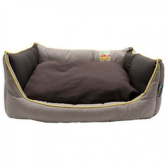 Tyrol Couchage Confortable Triple Action - Panier Anti-odeurs, Anti-insectes, Anti-mites - 73 X 53 X 26 Cm - Pour Chien