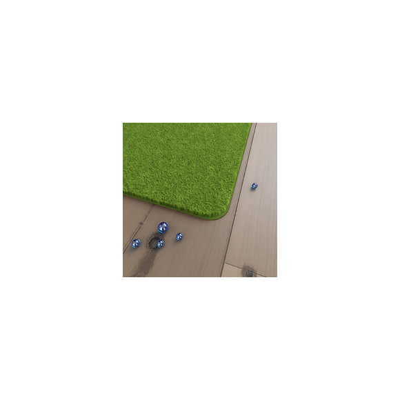 Tapis De Bain 60x90cm Antidérapant Et En Microfibre - Subtil Vert