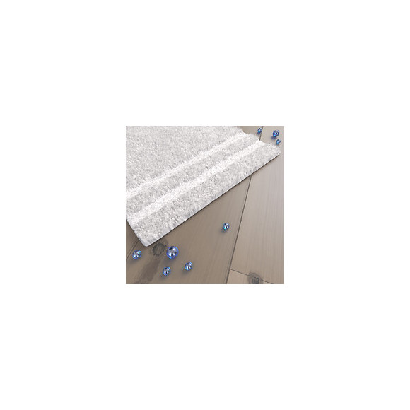 Tapis De Bain 80x50cm Antidérapant Et 100% Coton - Magnific Ecru
