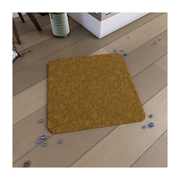 Tapis De Bain 60x60cm Antidérapant Et En Microfibre - Subtil Taupe