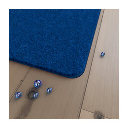 Tapis De Bain 60x60cm Antidérapant Et En Microfibre - Subtil Bleu