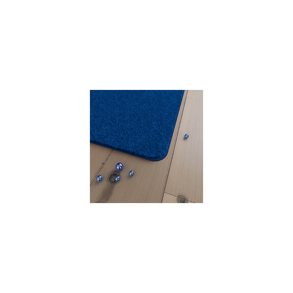 Tapis De Bain 60x60cm Antidérapant Et En Microfibre - Subtil Bleu