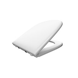 Abattant Pour Wc Blanc - Thermodur Et Charnières En Métal Frein De Chute - Sweetness