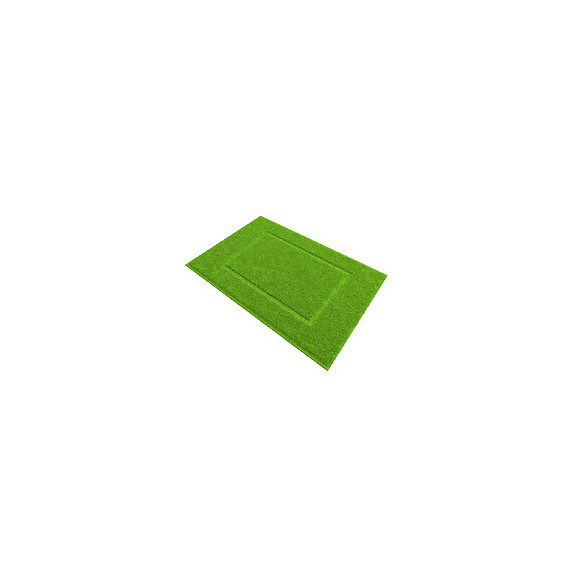 Tapis De Bain 60x90cm Antidérapant Et 100% Coton - Veloute Vert