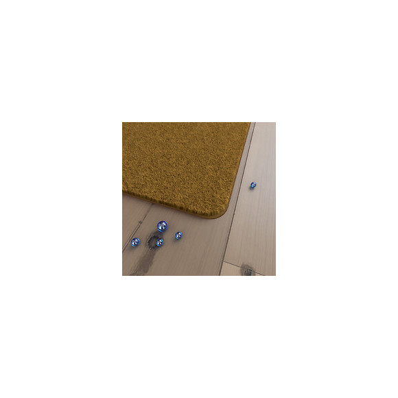 Tapis De Bain 60x60cm Antidérapant Et En Microfibre - Subtil Taupe