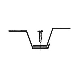 Vis Autoperceuse, Tête Hexagonale Avec Embase Pias® 3,5 X 9,5mm Qte 500 Pc