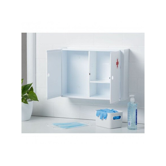 Salle De Bain Armoire À Pharmacie Croix Rouge Tatay