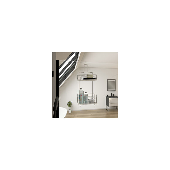 Valet Chrome Suspendu 50x20x10 - Mae