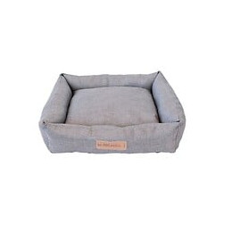 Mpets Panier Coussin Oleron - Pour Chien - S - Gris Clair